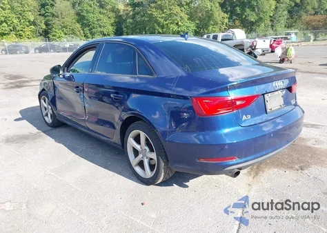 2016 Audi A3 2.0T Premium z USA, uszkodzony, nr VIN WAUB8GFF9G1023039